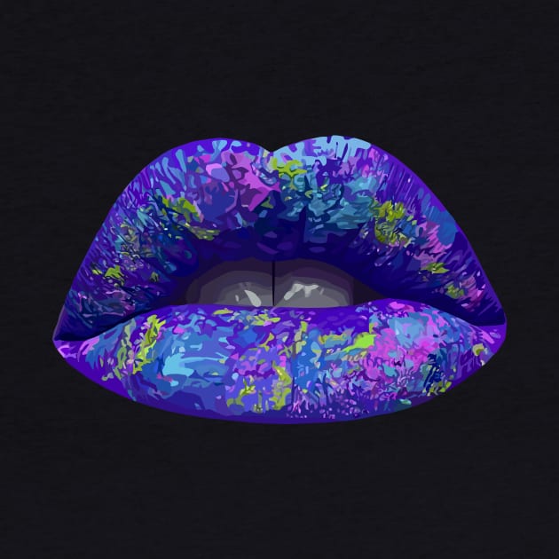 Painted Lips by thedailysoe